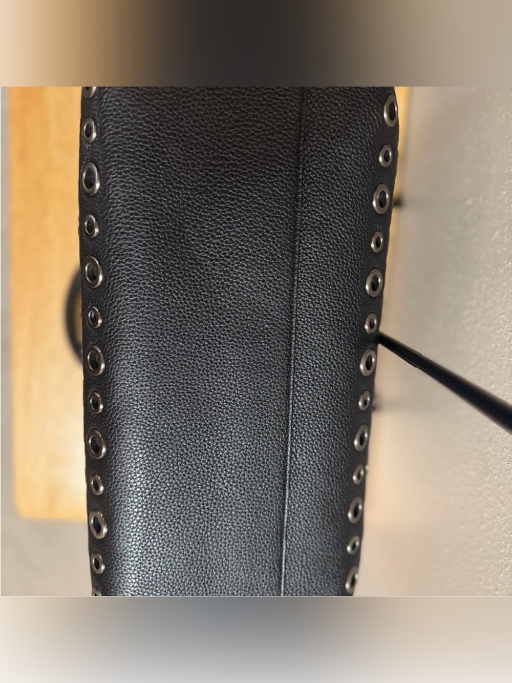 COACH Borough Grommet pebbled leather crossbody bag - Picture 5 of 7